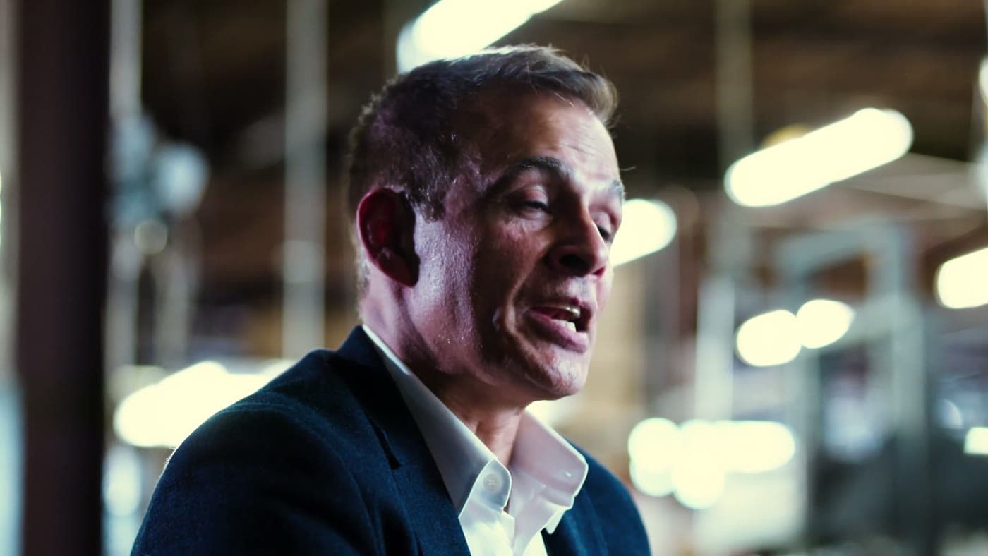 A founder being interviewed on his own factory floor.